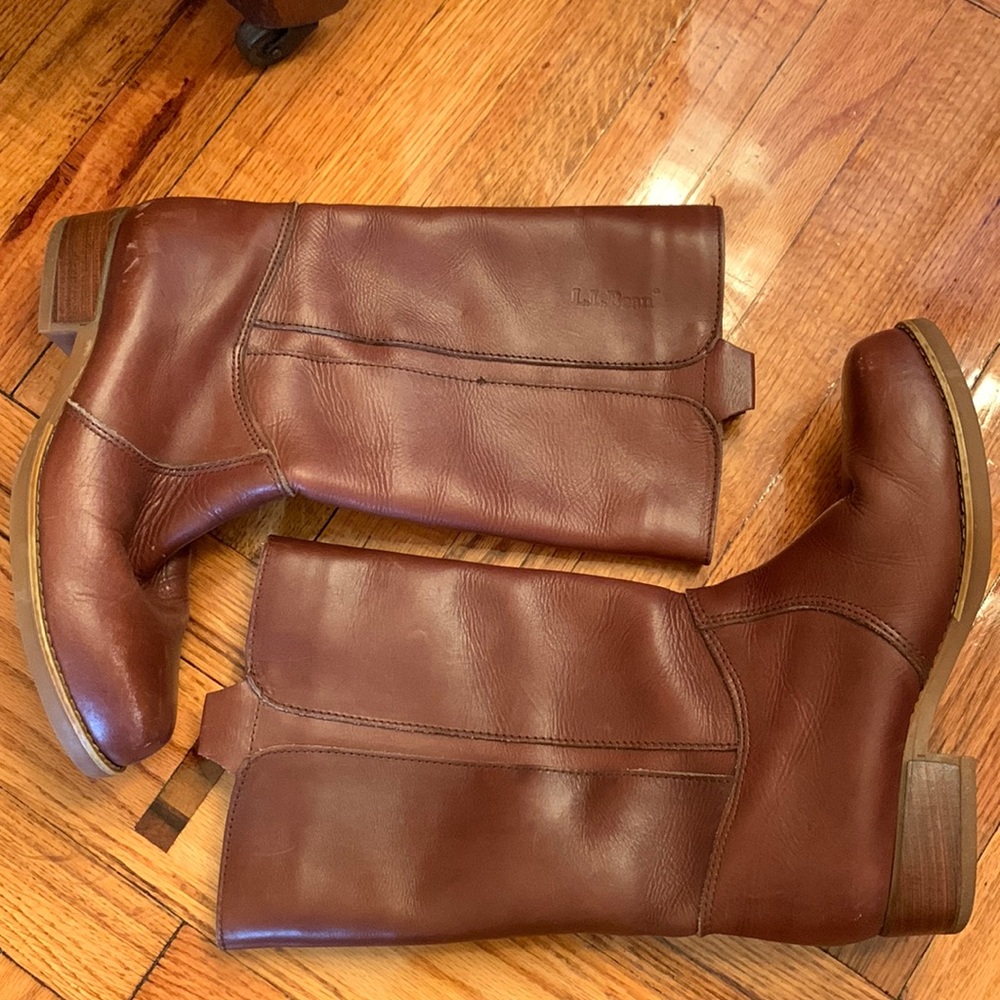 L.L. Bean Brown Leather Boots